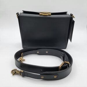 Beara Beara Black Ishie Box Handbag NEW #2933